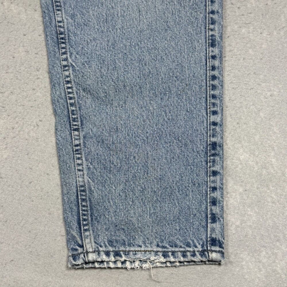 VTG 90s Levis SilverTab Jeans Mens Size 33 Baggy Fit Light Wash Denim Y2k - Picture 5 of 16